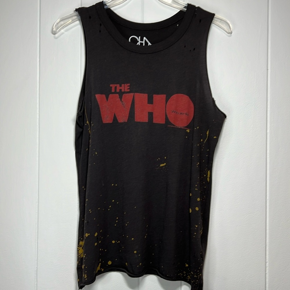 CHASER The WHO Sleeveless Top S